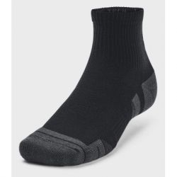 Носки Under Armour 1379510-001 Performance Tech 3 пари Qtr чорний LG (196884000998) - Картинка 3