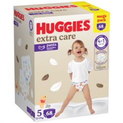 ϳ Huggies Extra Care  5 (12-17) Pants Box 68  (5029053582412) -  2