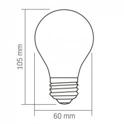 �������� Videx Filament 4W E27 3000K Porcelain dimmable (VL-DA60MO) - �������� 3