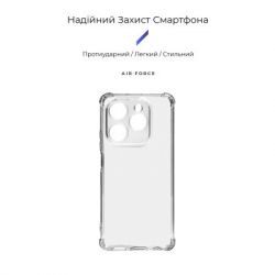 Чохол до мобільного телефона Armorstandart Air Force Tecno Spark 20 Pro (KJ6) Camera cover Transparent (ARM74394) - Картинка 3