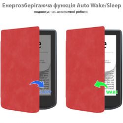 ����� �� ���������� ����� BeCover Smart Case PocketBook 629 Verse / 634 Verse Pro 6" Red (710979) - �������� 3