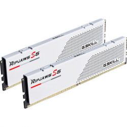 Модуль памяти для компьютера DDR5 32GB (2x16GB) 5600 MHz Ripjaws S5 White G.Skill (F5-5600J4040C16GX2-RS5W) - Картинка 2
