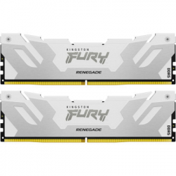  '  ' DDR5 32GB (2x16GB) Renegade White XMP Kingston Fury (ex.HyperX) (KF564C32RWK2-32) -  1