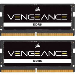     SoDIMM DDR5 32GB (2x16GB) 4800 MHz Vengeance Corsair (CMSX32GX5M2A4800C40)