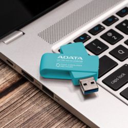 USB флеш накопитель ADATA 256GB UC310 Eco Green USB 3.2 (UC310E-256G-RGN) - Картинка 11