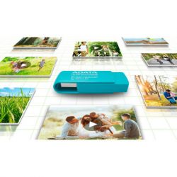 USB флеш накопитель ADATA 256GB UC310 Eco Green USB 3.2 (UC310E-256G-RGN) - Картинка 8