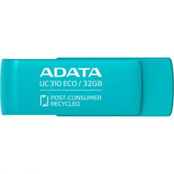 USB   ADATA 32GB UC310 Eco Green USB 3.2 (UC310E-32G-RGN) -  2