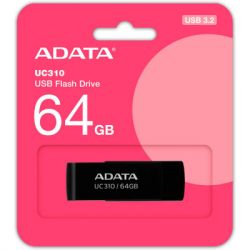 USB   ADATA 64GB UC310 Black USB 3.0 (UC310-64G-RBK) -  4