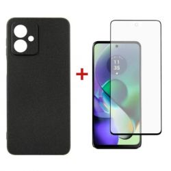     Dengos Kit for Motorola G54 case + glass (Black) (DG-KM-50)