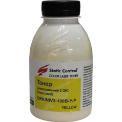 ����� OKI Universal Okidata 3 Glossy 100� yellow Static Control (OKIUNIV3-100B-Y-P)