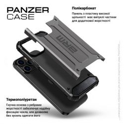 Чохол до мобільного телефона Armorstandart Panzer Samsung S24 Plus Grey (ARM75614) - Картинка 4