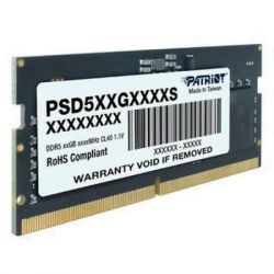 Модуль памяти для ноутбука SoDIMM DDR5 16GB 4800 MHz Patriot (PSD516G480081S) - Картинка 3