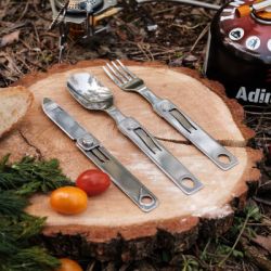 Ложка-вилка туристическая Roxon C1S 3 in1 (C1S) - Картинка 12