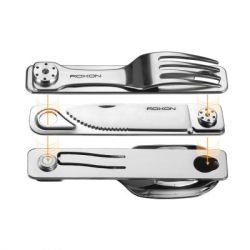 Ложка-вилка туристическая Roxon C1S 3 in1 (C1S) - Картинка 5