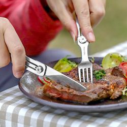 Ложка-вилка туристическая Roxon C1S 3 in1 (C1S) - Картинка 9