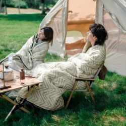 Спальный мешок Naturehike DP200 CNK2300SD012 лівий світло-зелений (6976023923579) - Картинка 2