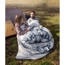 Спальний мішок Naturehike двомісний NH21MSD06 темно-синій (6927595795323) - Картинка 5