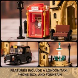 Конструктор Pantasy Original - Steampunk Парк Годинникова вежа в стилі стімпанк (85008) - Картинка 5