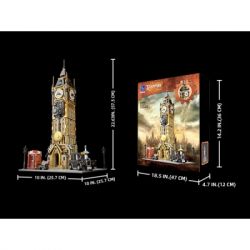 Конструктор Pantasy Original - Steampunk Парк Годинникова вежа в стилі стімпанк (85008) - Картинка 6