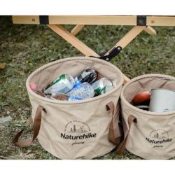 Ведро складное Naturehike ПВХ NH20SJ040 20 л світло-коричневий (6927595764633) - Картинка 2