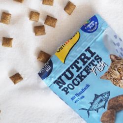Лакомство для котов GimCat Nutri Pockets Fish Тунец 60 г (4002064419633) - Картинка 2