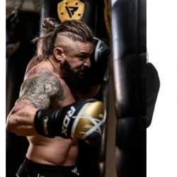   RDX F7 Ego Black Golden 10  (BGR-F7BGL-10oz) -  6