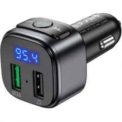 FM ��������� HOCO E67, Black, Box - �������� 6