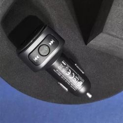 FM ��������� HOCO E67, Black, Box - �������� 9