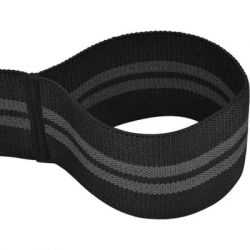 Бинт для спорта RDX на коліна KR11 GYM Knee Wrap Black/Grey (WAH-KR11BG) - Картинка 6