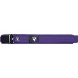 Атлетический пояс RDX RX1 Weight Lifting Belt Purple S (WBS-RX1PR-S) - Картинка 3