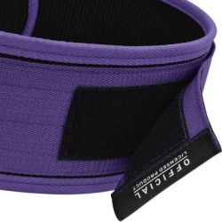 Атлетический пояс RDX RX1 Weight Lifting Belt Purple S (WBS-RX1PR-S) - Картинка 6