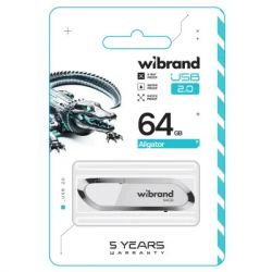 USB Flash Drive 64Gb Wibrand Aligator White (WI2.0/AL64U7W) - �������� 2