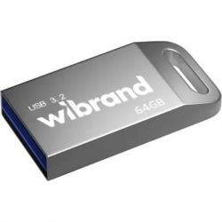 USB 3.2 Flash Drive 64Gb Wibrand Gen1 Ant Silver (WI3.2/AN64M4S)