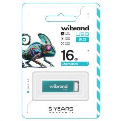 USB Flash Drive 16Gb Wibrand Chameleon Light Blue (WI2.0/CH16U6LU) - Картинка 2