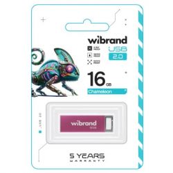 USB Flash Drive 16Gb Wibrand Chameleon Pink (WI2.0/CH16U6P) - Картинка 2