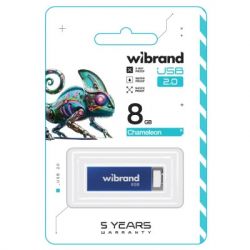 USB Flash Drive 8Gb Wibrand Chameleon Blue (WI2.0/CH8U6U) - �������� 2