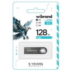 USB 3.2 Flash Drive 128Gb Wibrand Gen1 Eagle Grey (WI3.2/EA128U10G) - Картинка 2