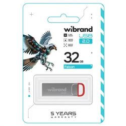 USB Flash Drive 32Gb Wibrand Falcon, Red (WI2.0/FA32U7R) - Картинка 2