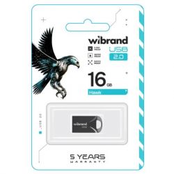 USB Flash Drive 16Gb Wibrand Hawk Black (WI2.0/HA16M1B) - �������� 2