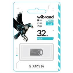 USB Flash Drive 32Gb Wibrand Hawk, Silver (WI2.0/HA32M1S) - Картинка 2
