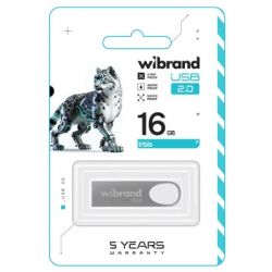 USB Flash Drive 16Gb Wibrand Irbis Silver (WI2.0/IR16U3S) - Картинка 2