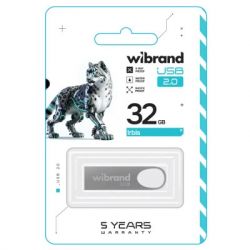 USB Flash Drive 32Gb Wibrand Irbis, Silver (WI2.0/IR32U3S) - Картинка 2
