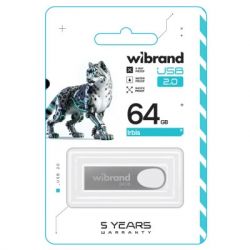 USB Flash Drive 64Gb Wibrand Irbis Silver (WI2.0/IR64U3S) -  2