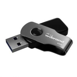 USB 3.2 Flash Drive 64Gb Wibrand Gen1 Lizard Black (WI3.2/LI64P9B)