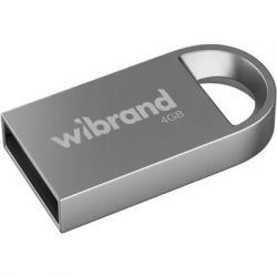 USB Flash Drive 4Gb Wibrand Lynx Silver (WI2.0/LY4M2S)