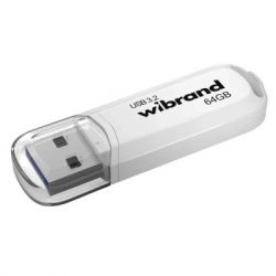 USB 3.2 Flash Drive 64Gb Wibrand Gen1 Marten White (WI3.2/MA64P10W)