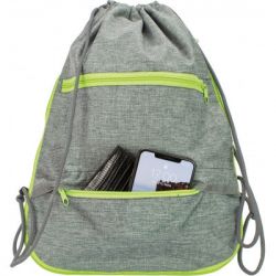 Сумка для обуви Cool For School з 2 блискавками з розширенням унісекс коричнево-чорна (CF85759-30) - Картинка 2