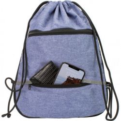 Сумка для взуття Cool For School з 2 блискавками з розширенням унісекс темно-синя (CF85759-24) - Картинка 2