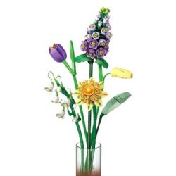 Конструктор LOZ mini Букет квітів 6 (1672) - Картинка 3