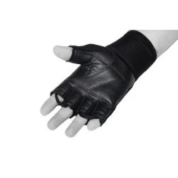 Рукавички для фітнесу PowerPlay 1064 Чорні M (PP_1064_M_Black) - Картинка 5